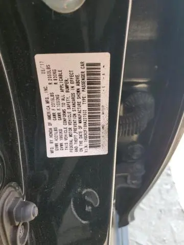 2017 HONDA ACCORD SPORT SPECIAL EDITION  