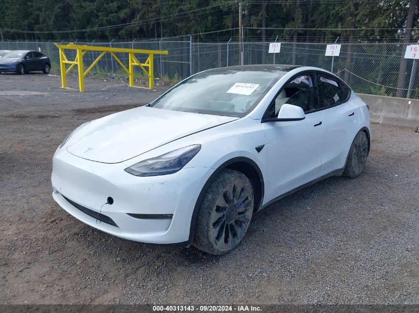 2021 TESLA MODEL Y PERFORMANCE DUAL MOTOR ALL-WHEEL DRIVE