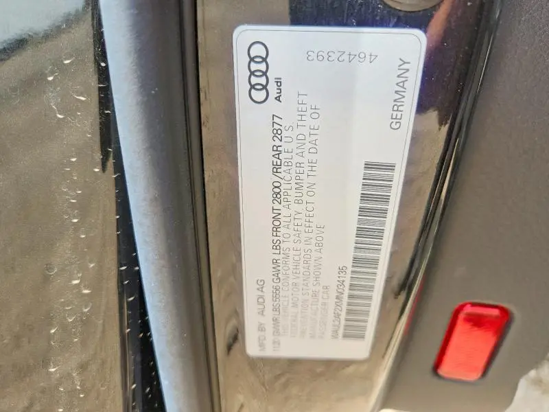 2021 AUDI A6 PREMIUM PLUS  