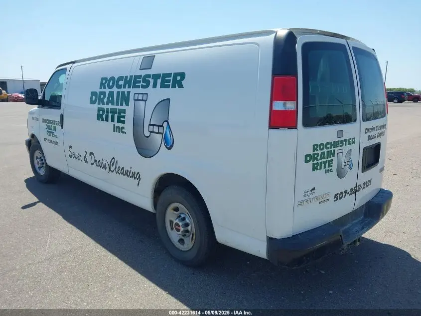 2016 GMC SAVANA 3500 WORK VAN