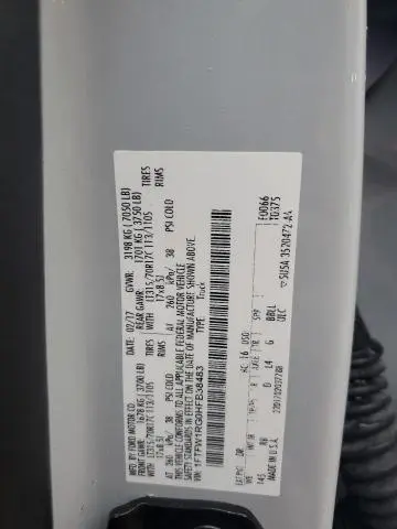 2017 FORD F150 RAPTOR  