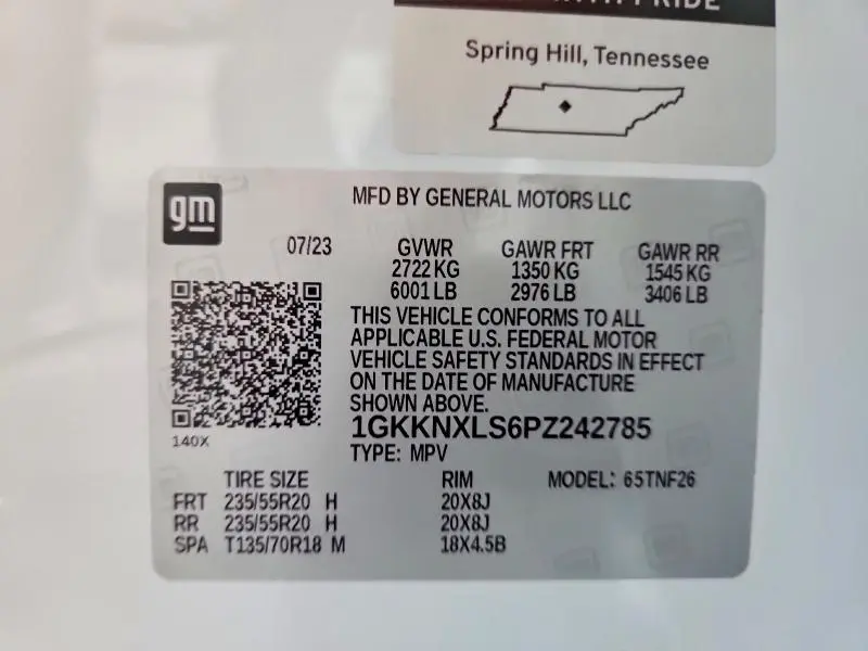 2023 GMC ACADIA DENALI  