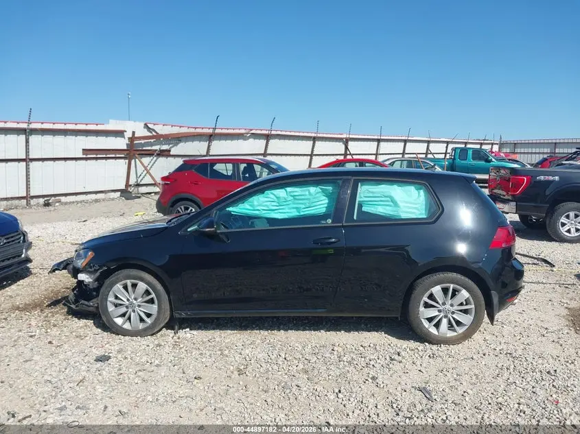 2016 VOLKSWAGEN GOLF TSI S 2-DOOR