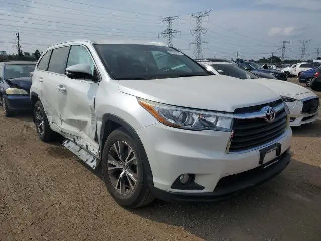 2016 TOYOTA HIGHLANDER XLE  