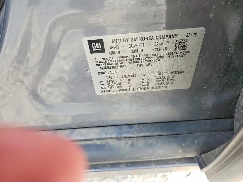 2019 BUICK ENCORE PREFERRED  