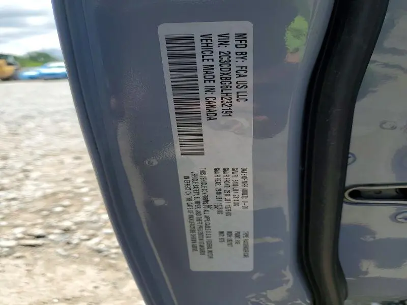 2020 DODGE CHARGER SXT  