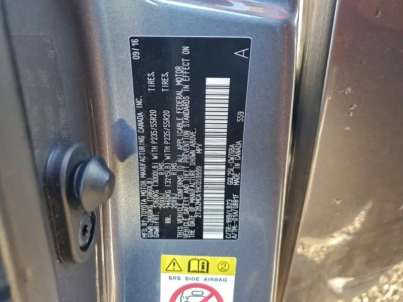 2017 LEXUS RX 350 BASE  