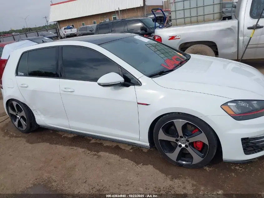 2016 VOLKSWAGEN GOLF GTI AUTOBAHN W/PERFORMANCE PACKAGE 4-DOOR