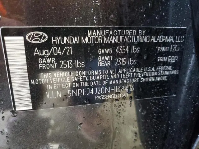 2022 HYUNDAI SONATA SEL PLUS  