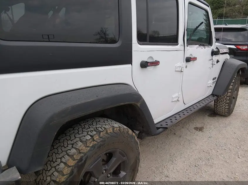 2017 JEEP WRANGLER UNLIMITED RUBICON RECON 4X4