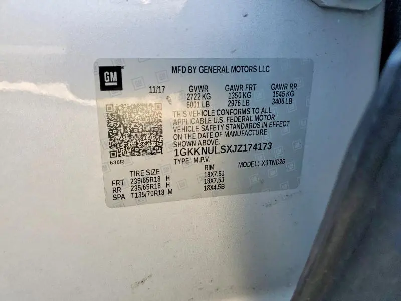 2018 GMC ACADIA SLT-1  