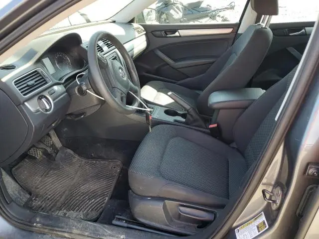 2014 VOLKSWAGEN PASSAT S  