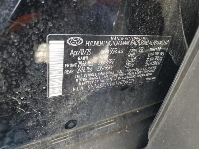 2023 HYUNDAI SANTA FE BLUE  