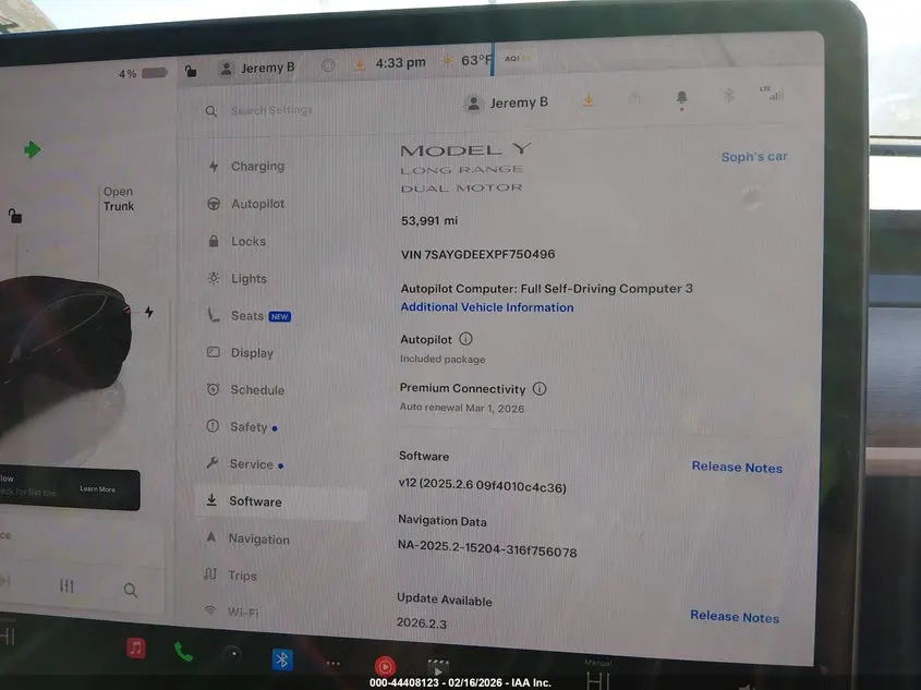 2023 TESLA MODEL Y AWD/LONG RANGE DUAL MOTOR ALL-WHEEL DRIVE
