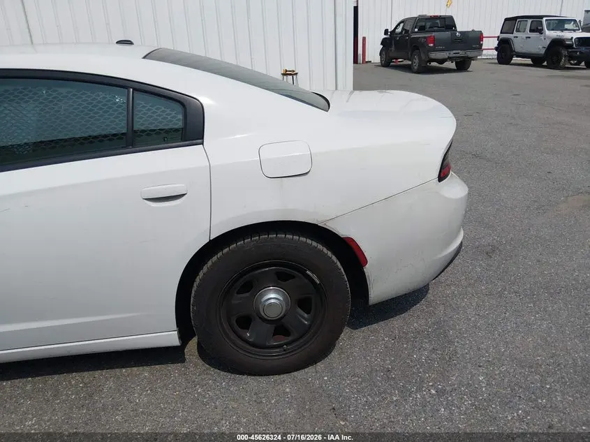 2019 DODGE CHARGER POLICE RWD