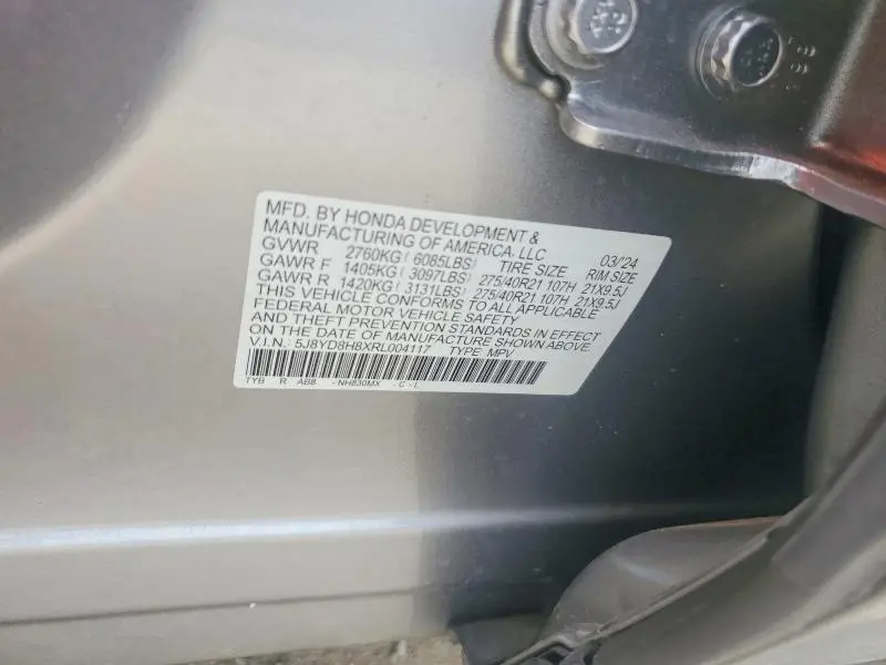 2024 ACURA MDX TYPE S ADVANCE  