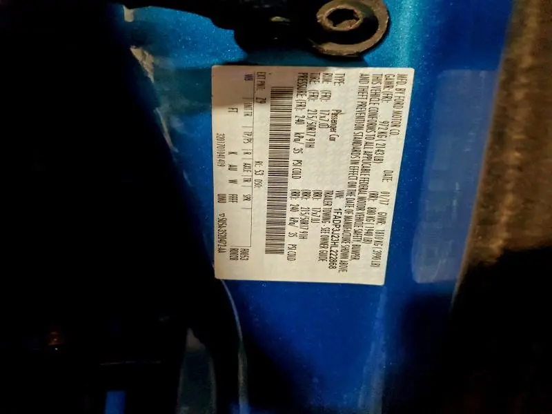 2017 FORD FOCUS TITANIUM  