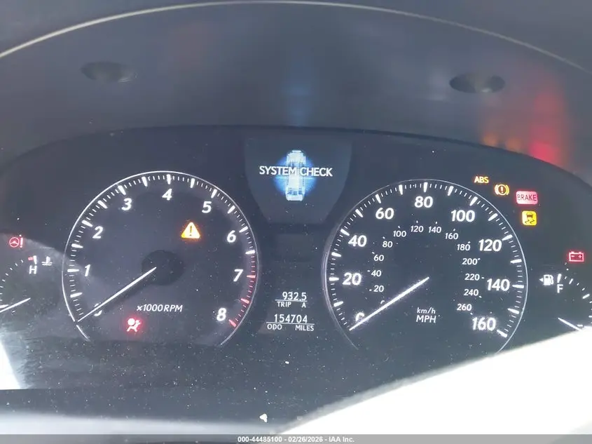 2012 LEXUS LS 460  