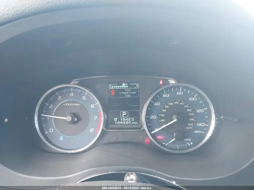 2015 SUBARU XV CROSSTREK 2.0I LIMITED