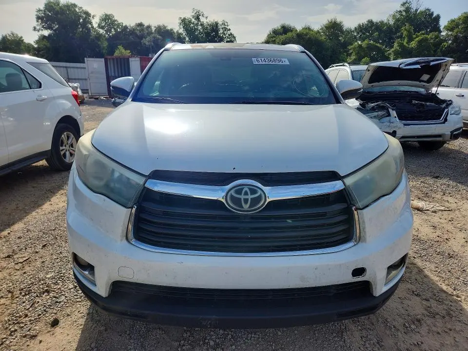 2015 TOYOTA HIGHLANDER LIMITED PLATINUM  