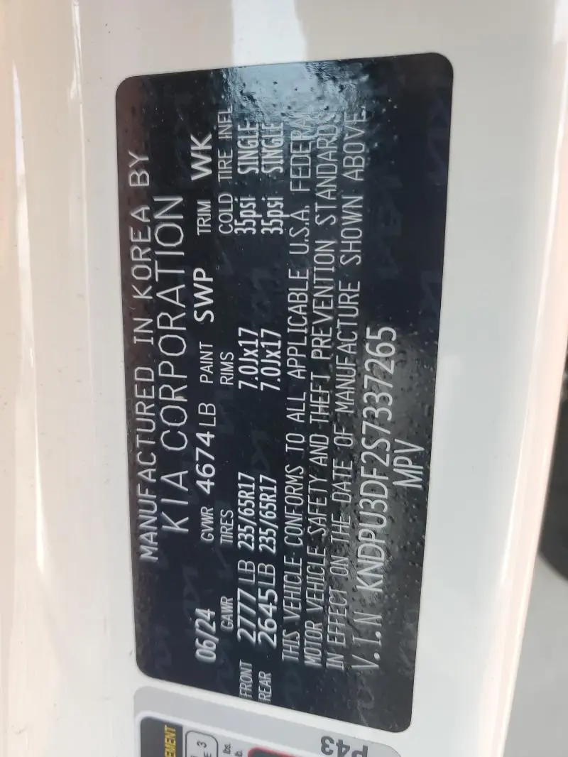 2025 KIA SPORTAGE LX  