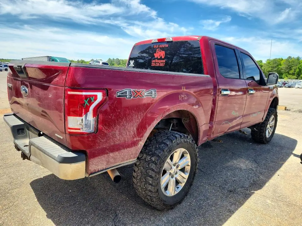 2016 FORD F150 SUPERCREW  