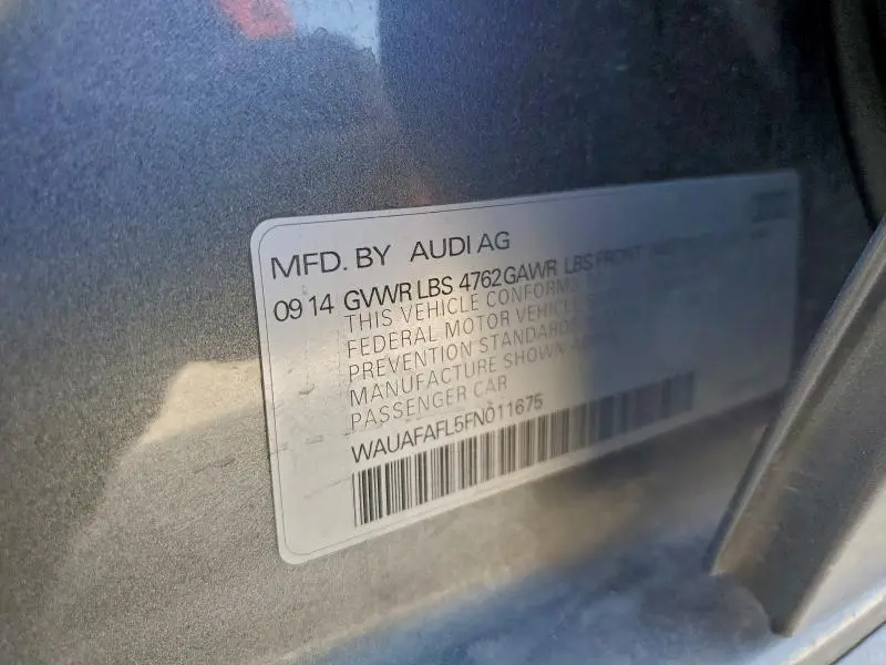 2015 AUDI A4 PREMIUM  