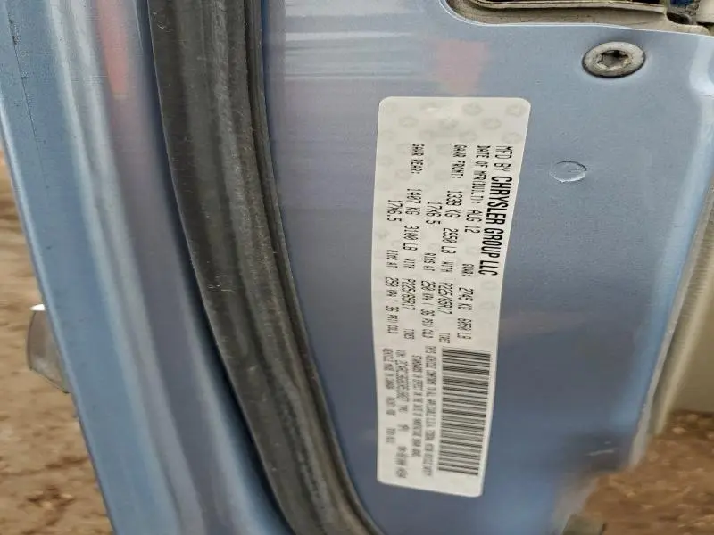 2013 CHRYSLER TOWN & COUNTRY TOURING  