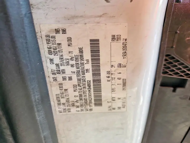 2017 FORD TRANSIT T-350 HANDICAP ACCESSIBLE PASSEN