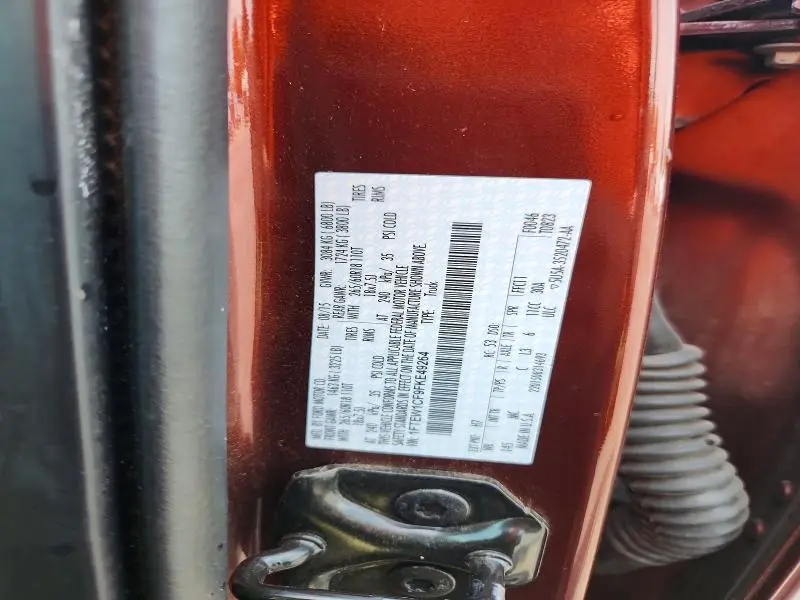 2015 FORD F150 SUPERCREW  