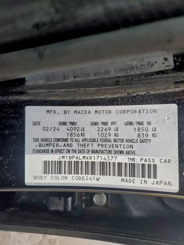 2024 MAZDA 3 PREFERRED  