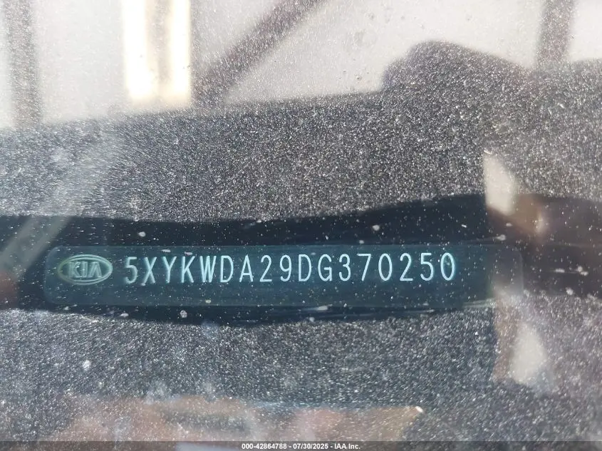 2013 KIA SORENTO SX V6
