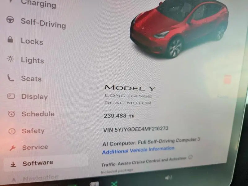 2021 TESLA MODEL Y   