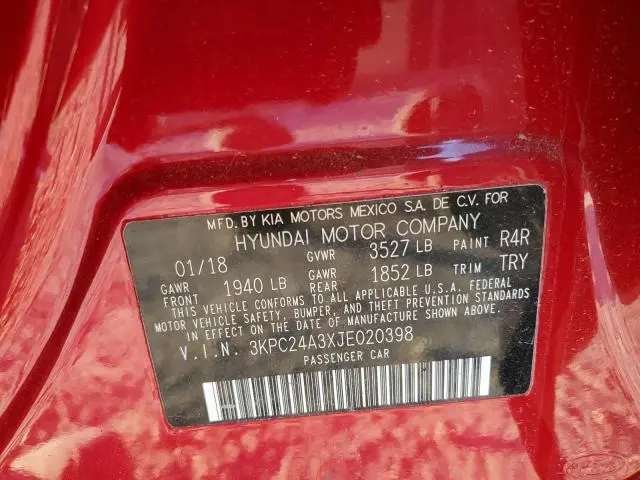 2018 HYUNDAI ACCENT SE  