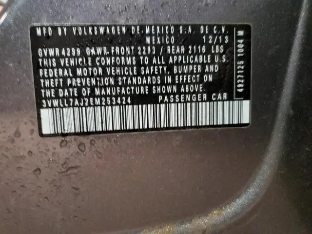 2014 VOLKSWAGEN JETTA TDI  