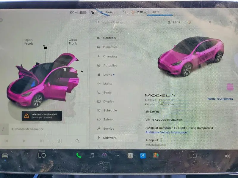 2022 TESLA MODEL Y   