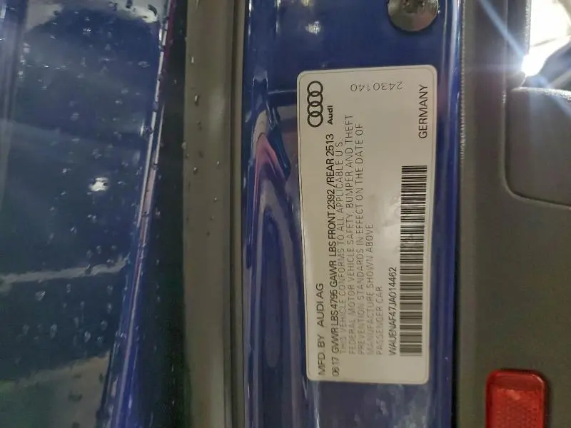 2018 AUDI A4 PREMIUM PLUS  