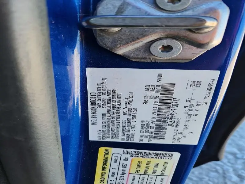 2017 FORD FUSION TITANIUM  
