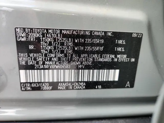 2023 TOYOTA RAV4 XLE PREMIUM  