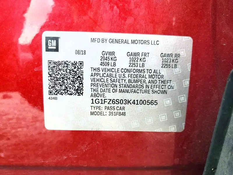 2019 CHEVROLET BOLT EV PREMIER  