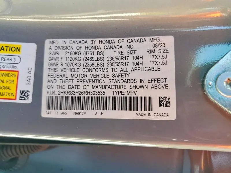 2024 HONDA CR-V LX  