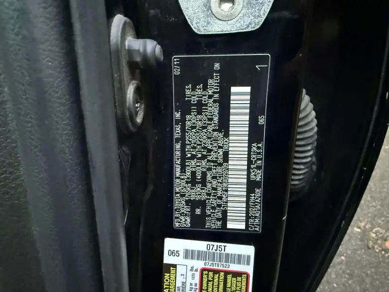 2011 TOYOTA TUNDRA DOUBLE CAB SR5  