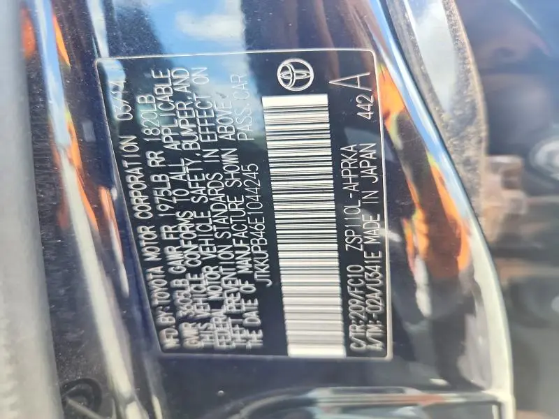 2014 SCION XD BASE  