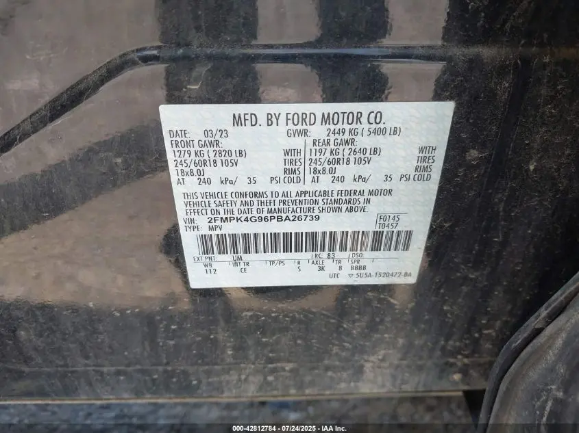 2023 FORD EDGE SE