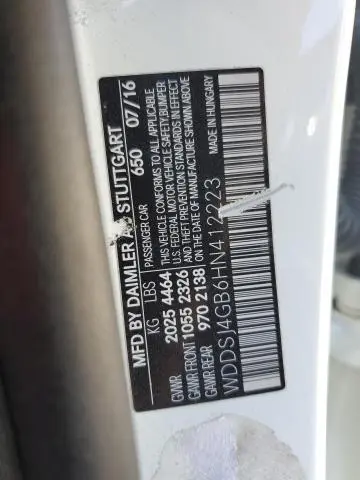 2017 MERCEDES-BENZ CLA 250 4MATIC  