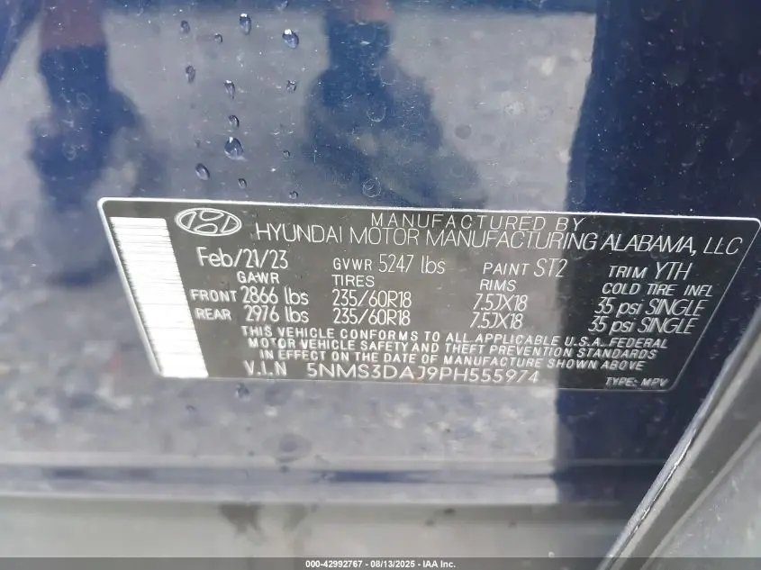 2023 HYUNDAI SANTA FE SEL