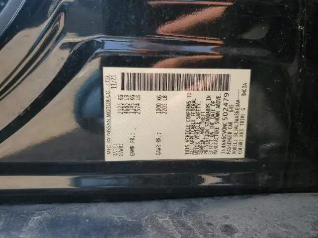 2022 NISSAN MAXIMA SV  
