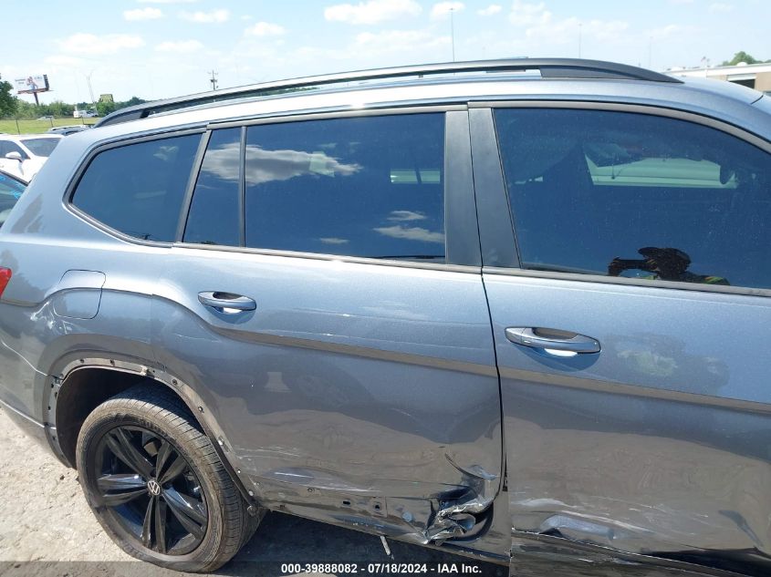 2023 VOLKSWAGEN ATLAS 3.6L V6 SEL R-LINE BLACK