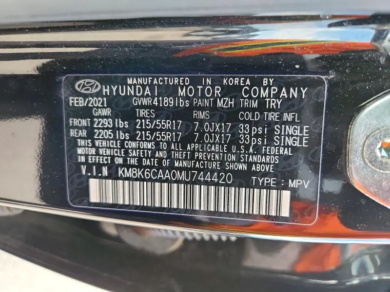 2021 HYUNDAI KONA SEL PLUS  