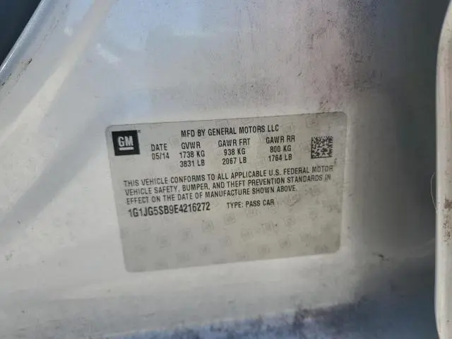 2014 CHEVROLET SONIC RS  